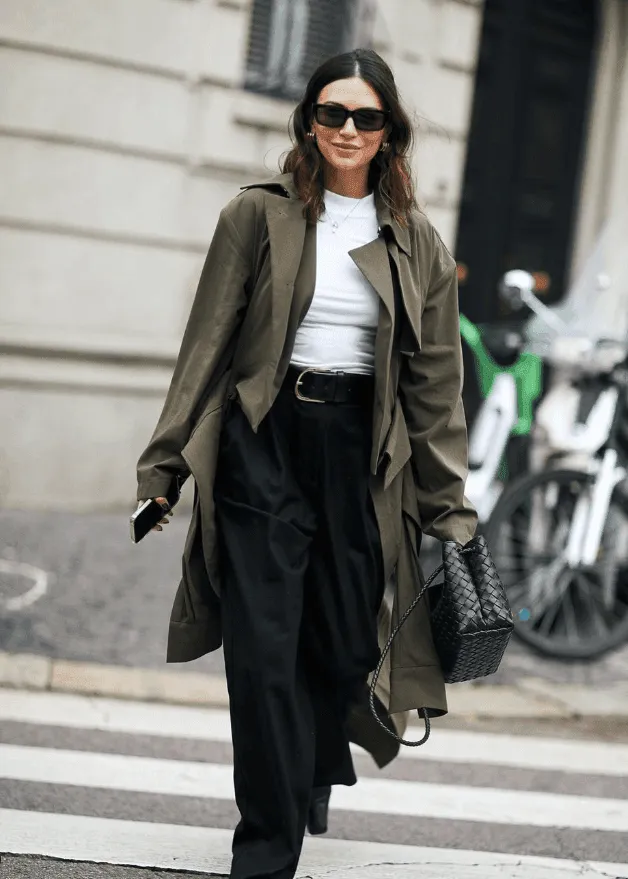 April Hennig Trench Coat