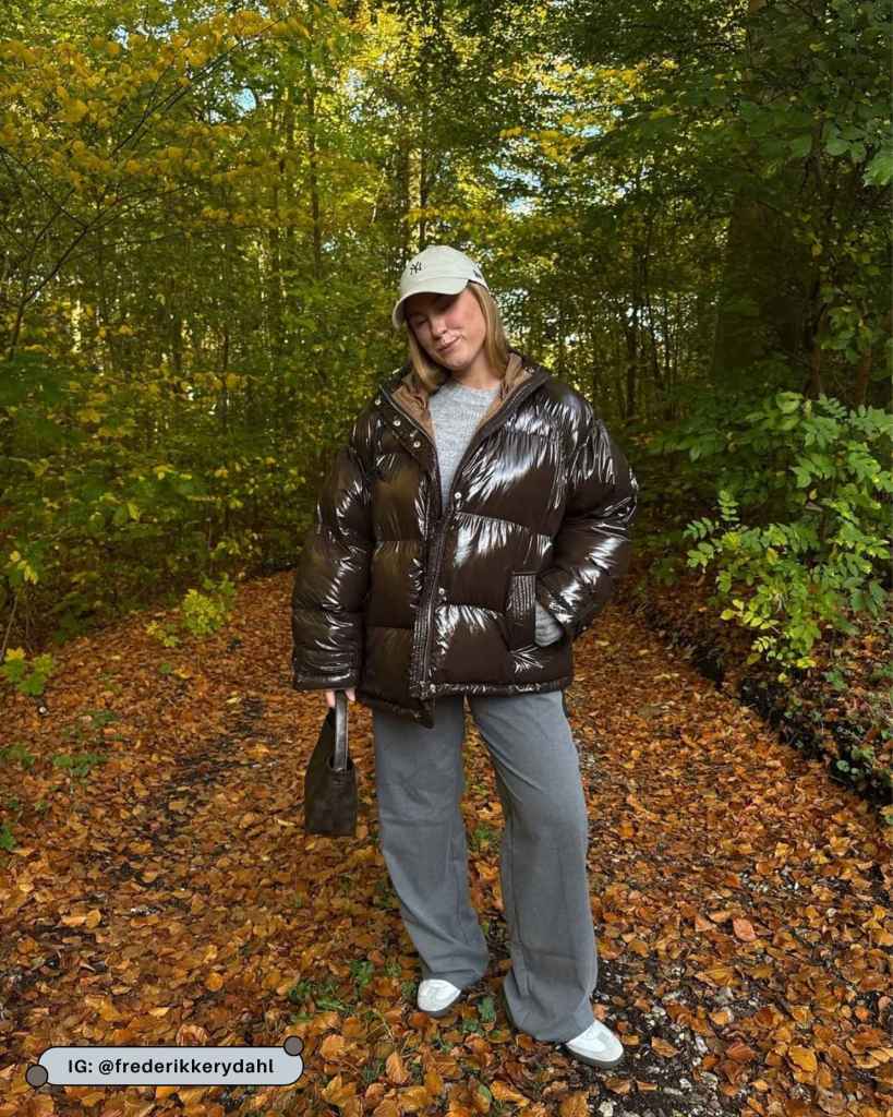 Brown Puffer Jacket Ideas 6