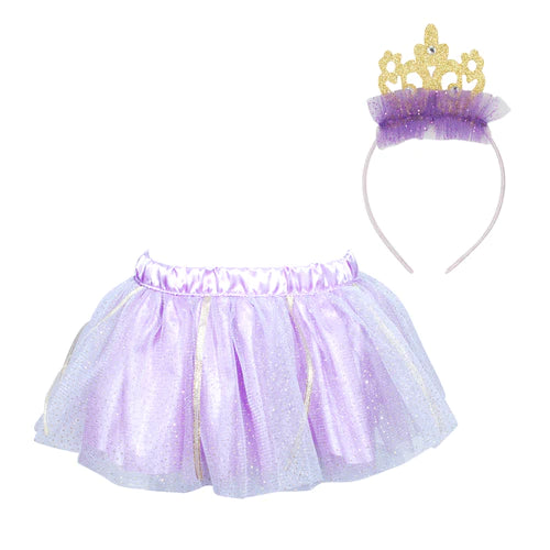 Sparkly Tulle Skirt Matched with a Satin Camisole