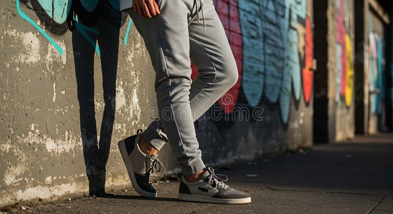 Pop of Color with Vibrant Sneakers and Basic Outfits