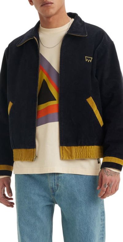 All About Texture: Corduroy Pants with Varsity Jacket