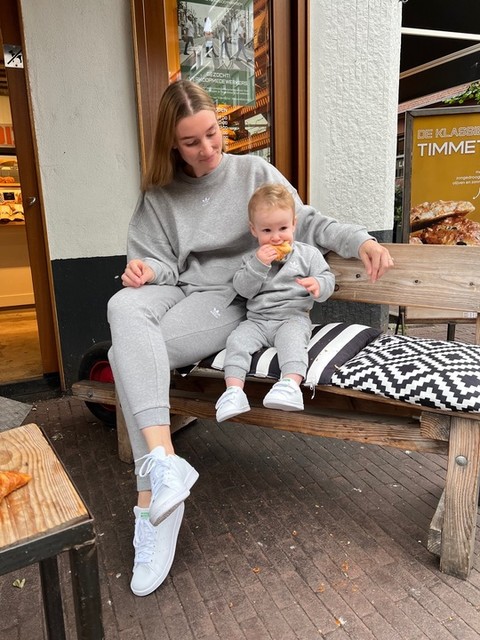 Sporty Vibes in Coordinated Athleisure