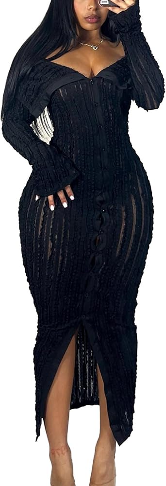 Romantic Ruffles: Off-Shoulder Flowy Dress