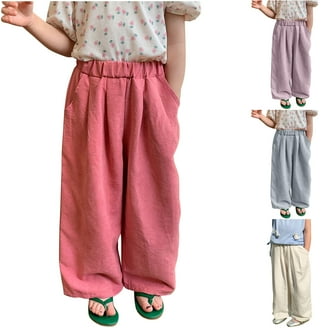 Soft Linen Blouse Paired with Waterproof Wide-Leg Trousers