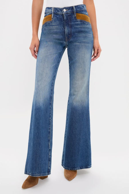 Vintage Vibes Featuring High-Waisted Mustard Trousers