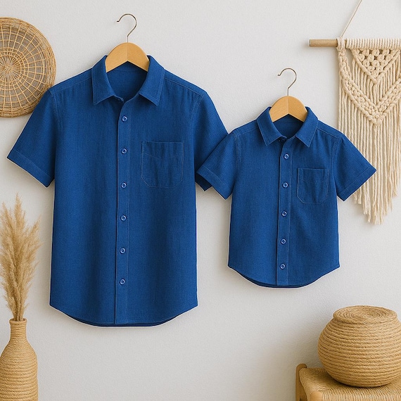 Summer Style Sync: Light Linen Shirts and Shorts