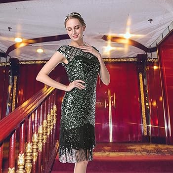 Flirty Fringe: Playful Dress with Movement