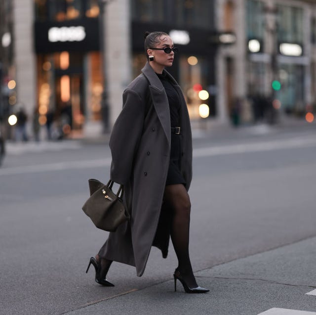 Night Out Ready: Varsity Jacket with Little Black Dress