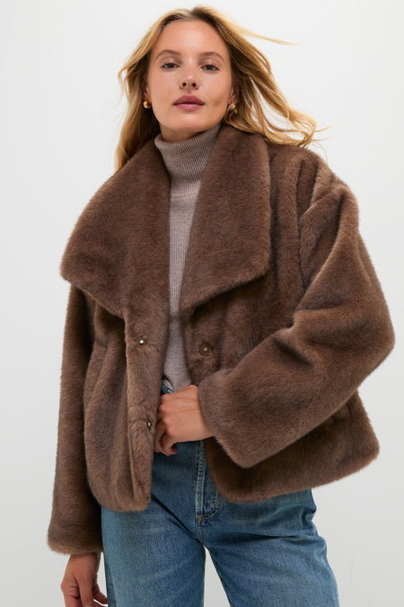 Layered Textures: Mixing Faux Fur, Wool, and Puffers