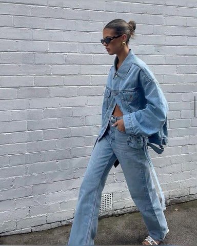 Urban Edge with Distressed Denim and Graphic Tees