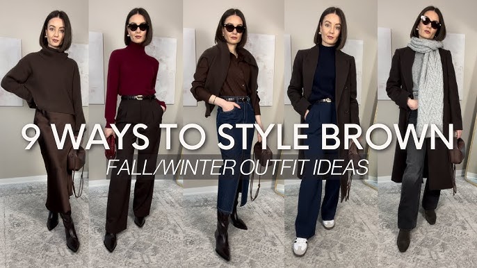 Winter Wrap-Up: Light Brown Jacket with Chunky Knit Sweater