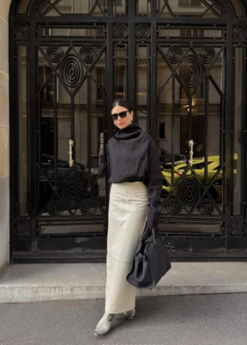 Cozy Autumn Layers with Maxi Skirts and Boots