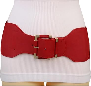 Leather Belt with Statement Buckle to Cinch Your Waist