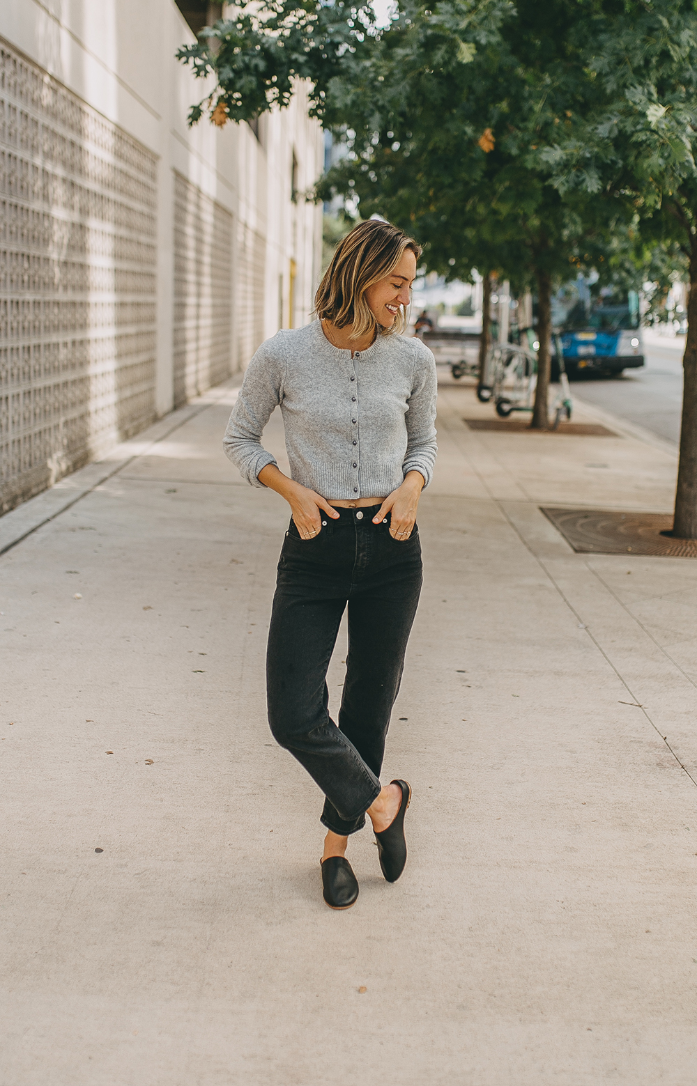 Sale cropped cardigan sweater Top Sale Fall Trend To Try Cropped Sweater LivvyLand Austin Fashion and Style Blogger